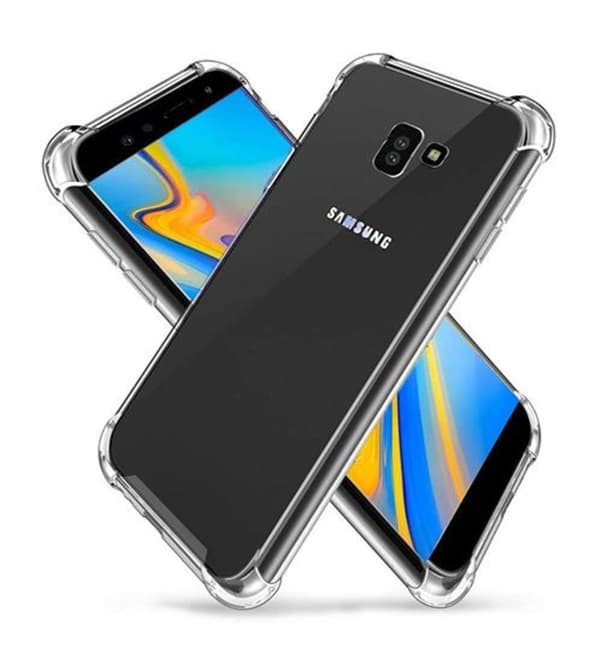 Stöttåligt Mobilskal Samsung Galaxy J6 Plus - Transparent