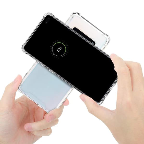 Stöttåligt Skal Samsung Galaxy S10 Plus - Transparent