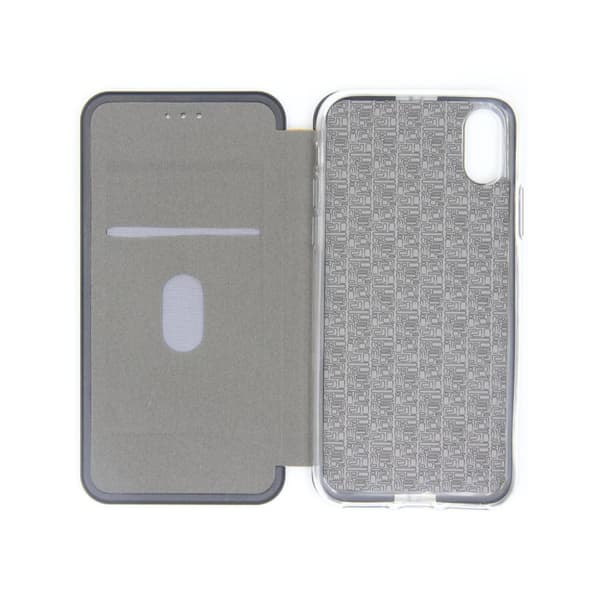 Mobilfodral med Stativ iPhone X/XS - Silver