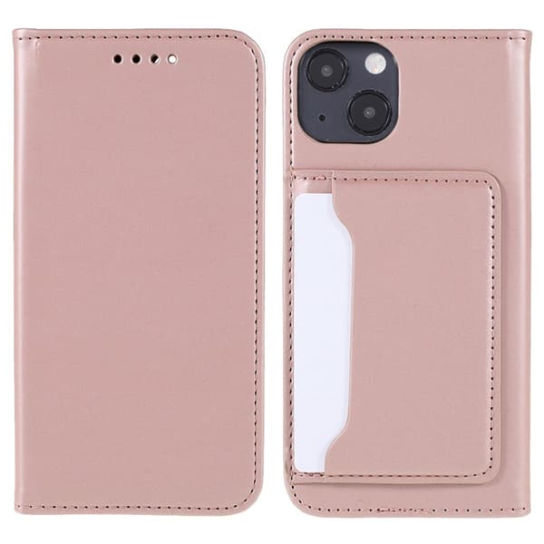 iPhone 13 fodral med korthållare- Rosé