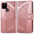 Miniatyrbillede 2 af 6: Google Pixel 5 Wallet Case PU-læder 4-BAG Motiv Butterfly