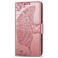 Miniatyrbillede 2 af 7: Google Pixel 4a 5G Wallet Case PU Læder 4-BAG Motiv Butterfly