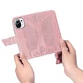 Miniatyrbillede 5 af 11: Xiaomi Mi 11 Pung Etui PU Læder 4-LOMMES Motiv Sommerfugl