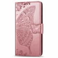 Miniatyrbillede 3 af 8: OnePlus 8T Pung-etui PU-læder 4-LOMMES Motiv Butterfly