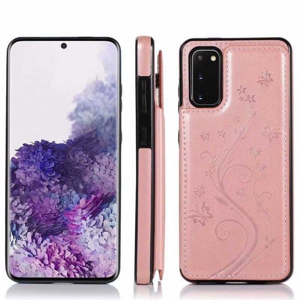 Samsung S20 Plus Shockproof Cover Card Holder 3-SLOT Flippr V2