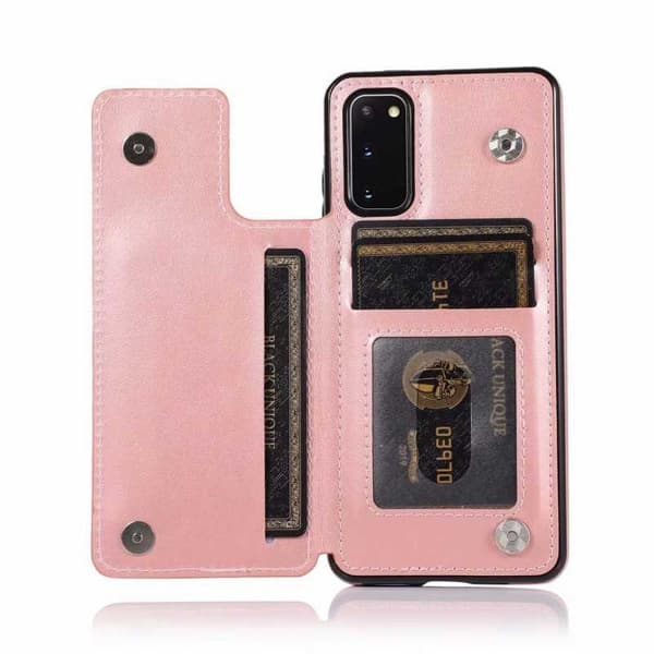 Samsung S20 Plus Shockproof Cover Card Holder 3-SLOT Flippr V2