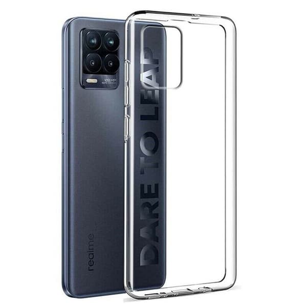 Silikone cover gennemsigtig Realme 8 Pro
