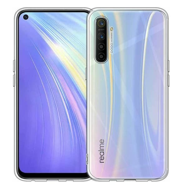 Silikonikotelo läpinäkyvä Realme 6