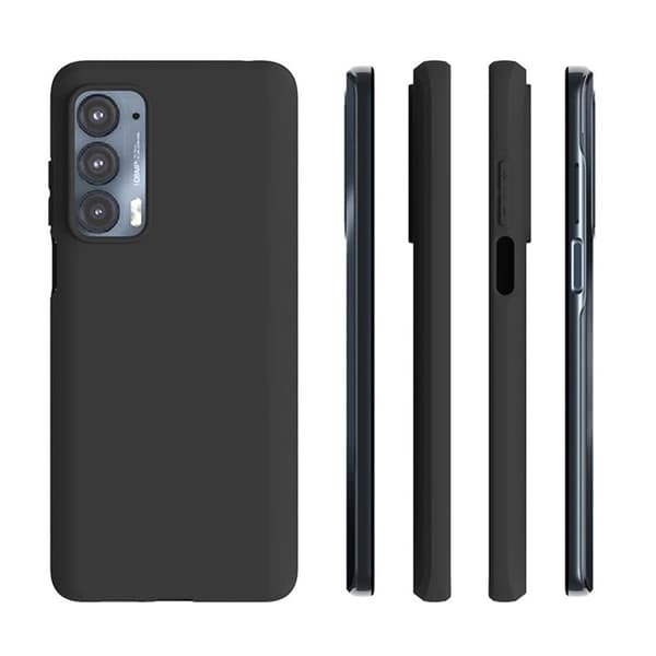 Silikon skal svart Motorola Edge 20