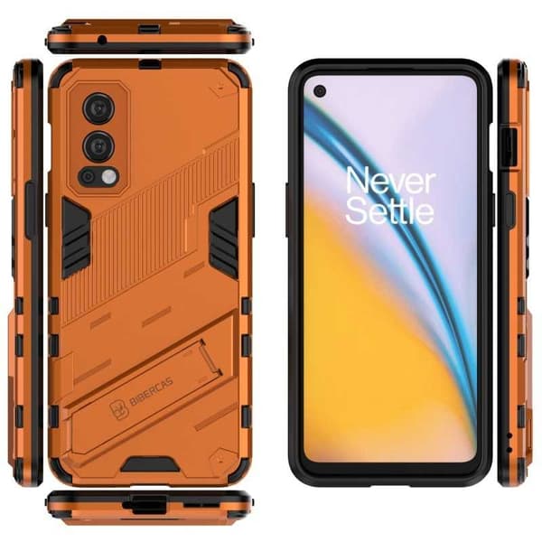 OnePlus Nord 2 5G stødsikker etui med Kickstand ThinArmor V2