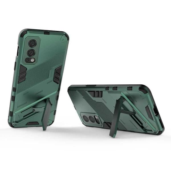 OnePlus Nord 2 5G stødsikker etui med Kickstand ThinArmor V2