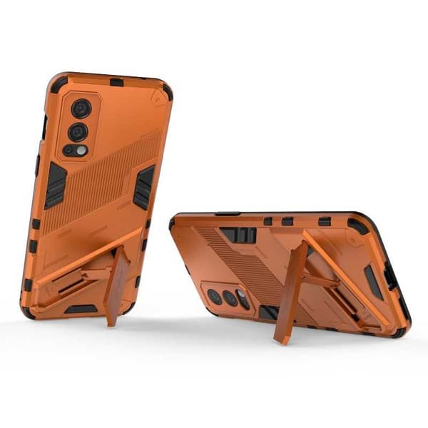 OnePlus Nord 2 5G stødsikker etui med Kickstand ThinArmor V2