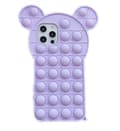 Pikkukuva 1 / 11: iPhone 12 Pro Max -kuori - Pop it Fidget Monivärinen nallekarhu