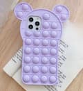 Pikkukuva 10 / 11: iPhone 12 Pro Max -kuori - Pop it Fidget Monivärinen nallekarhu