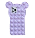 Pikkukuva 2 / 11: iPhone 12 Pro Max -kuori - Pop it Fidget Monivärinen nallekarhu
