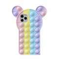 Pikkukuva 7 / 11: iPhone 12 Pro Max -kuori - Pop it Fidget Monivärinen nallekarhu