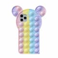 Pikkukuva 8 / 11: iPhone 12 Pro Max -kuori - Pop it Fidget Monivärinen nallekarhu