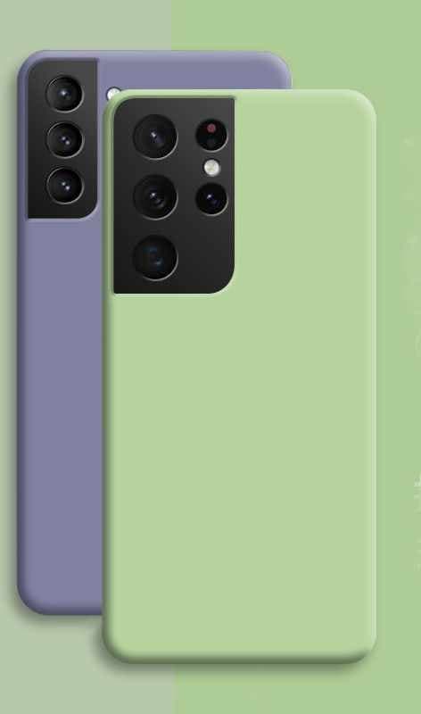 Samsung Galaxy S21 Ultra Skal - Silikon Mikrofiber
