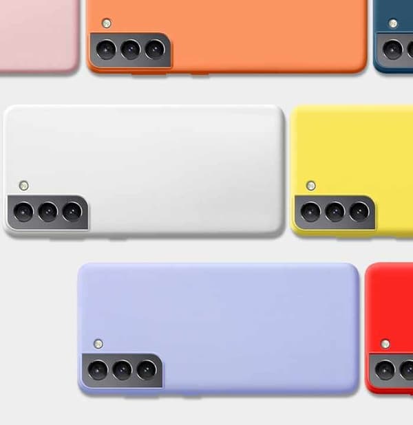 Samsung Galaxy S21 Plus Case - Silicone Microfiber