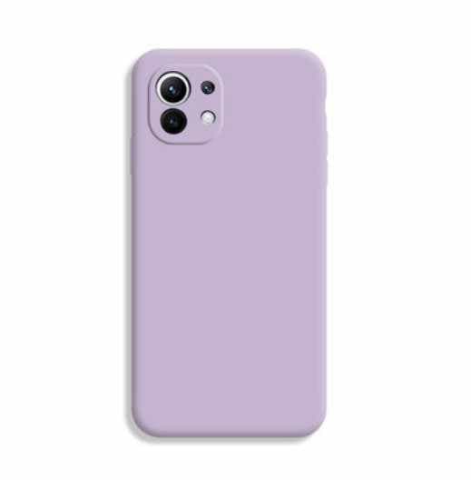 Xiaomi Mi 11 - Silicone Case Microfiber
