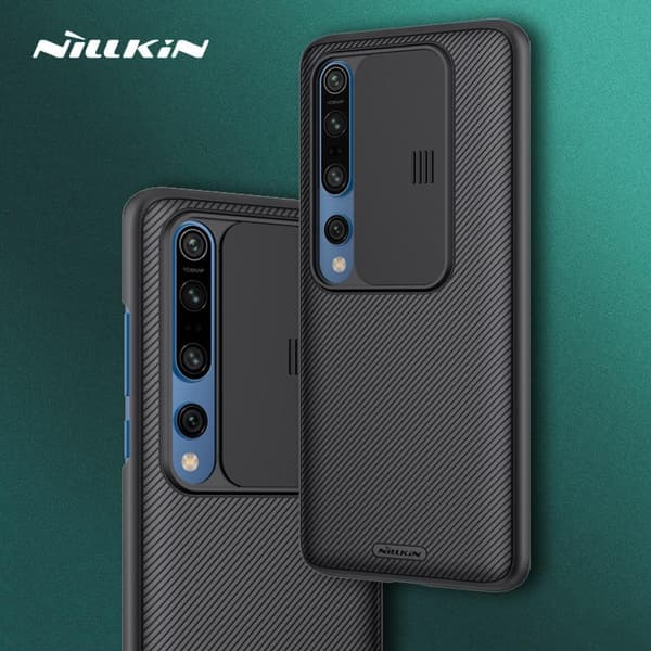 Nillkin QIN Smartcase i äkta läder till Xiao Mi 10/10 Pro Camshield Case