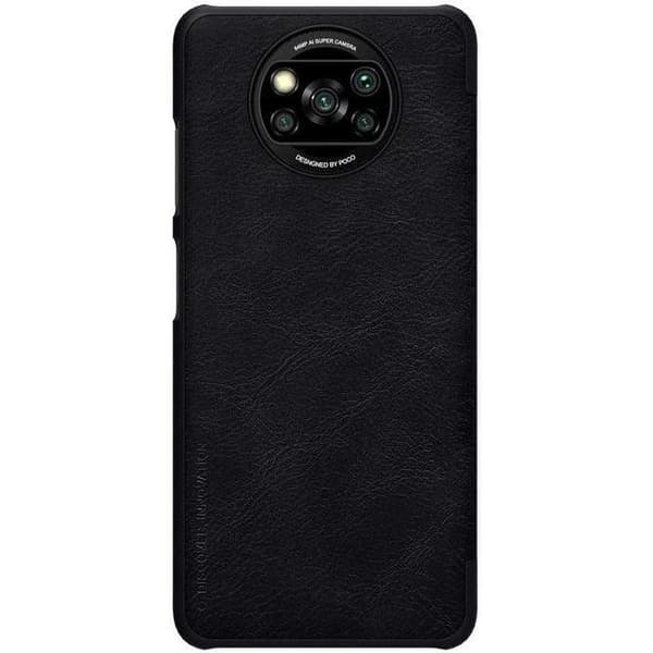 Nillkin QIN Smartcase in genuine Leather for POCO X3 NFC