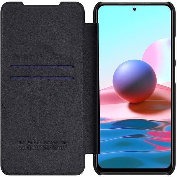 Nillkin Leather Case Note 10 5G Black