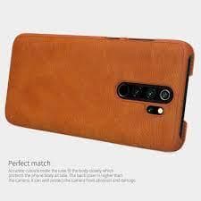 Nillkin QIN Smartcase Genuine leather For Redmi Note 8 Pro - Brown