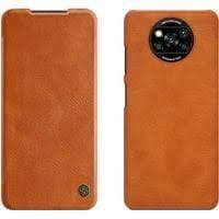 Nillkin QIN Smartcase Genuine leather For Redmi Note 8 Pro - Brown