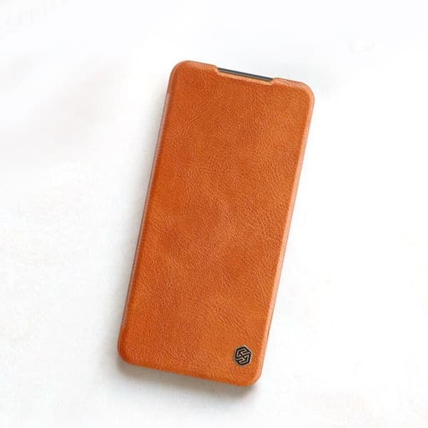 Nillkin QIN Smartcase Genuine leather For Redmi Note 8 Pro - Brown