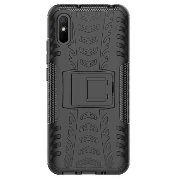 Xiaomi Redmi 9A Kuori Rengaskuvio Telinetoiminto Musta