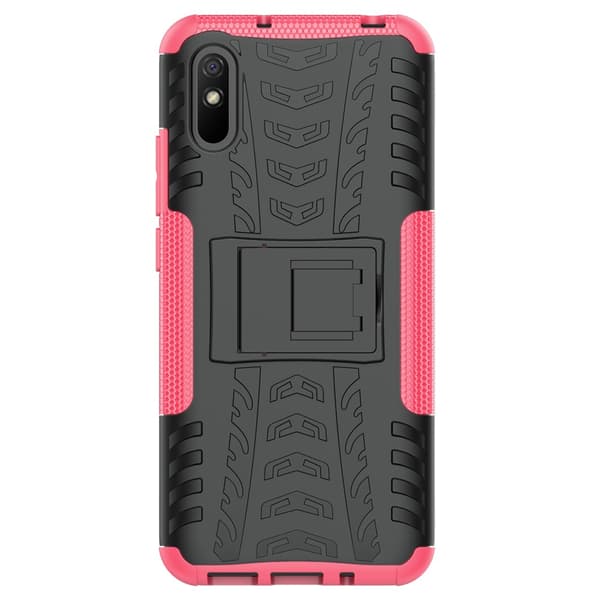 Xiaomi Redmi 9A Kuori Rengaskuvio Telinetoiminto Magenta
