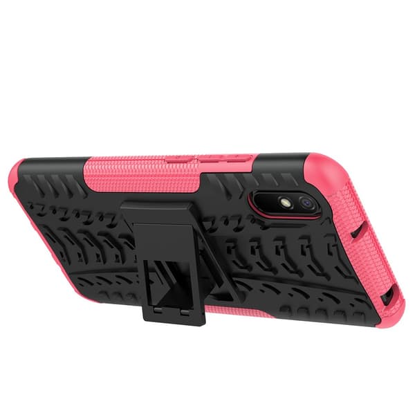 Xiaomi Redmi 9A Kuori Rengaskuvio Telinetoiminto Magenta