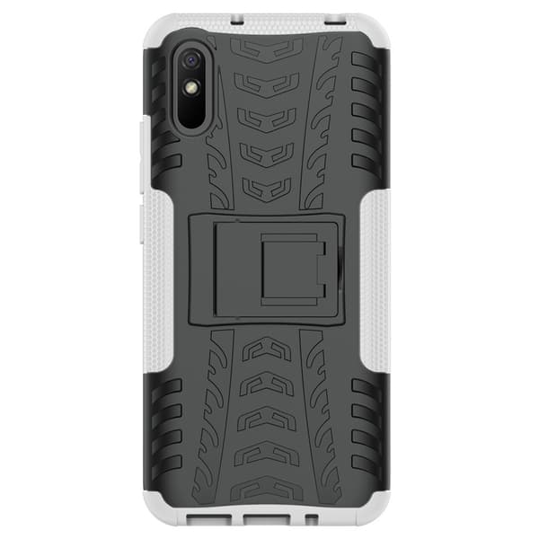 Xiaomi Redmi 9A Kuori Rengaskuvio Telinetoiminto Valkoinen