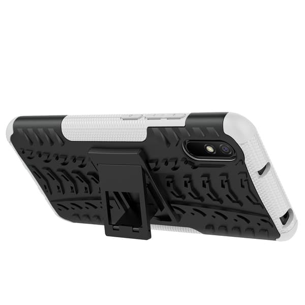 Xiaomi Redmi 9A Kuori Rengaskuvio Telinetoiminto Valkoinen