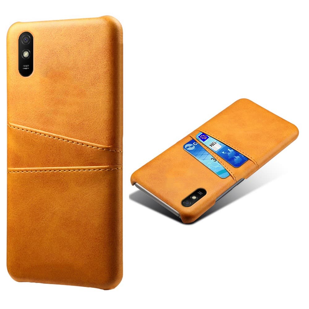 Xiaomi Redmi 9A Skal Två Kortfack Brun