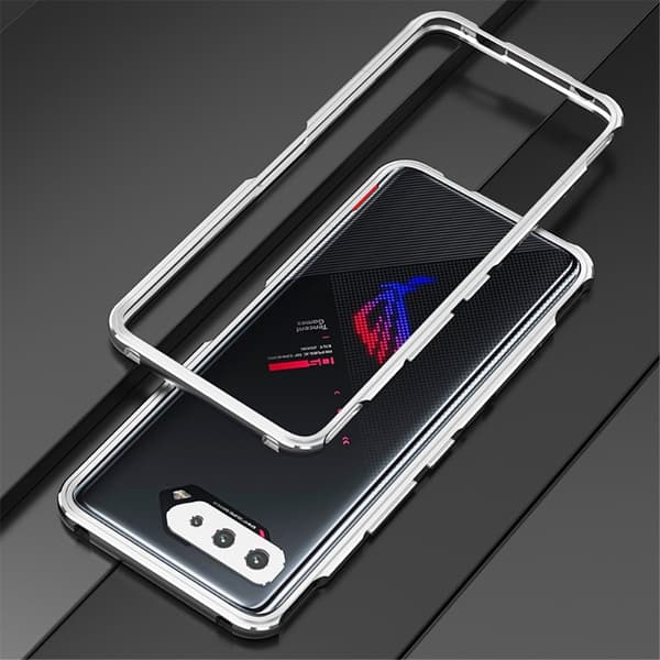 Asus ROG Phone 5 Skal Bumper Case Silver