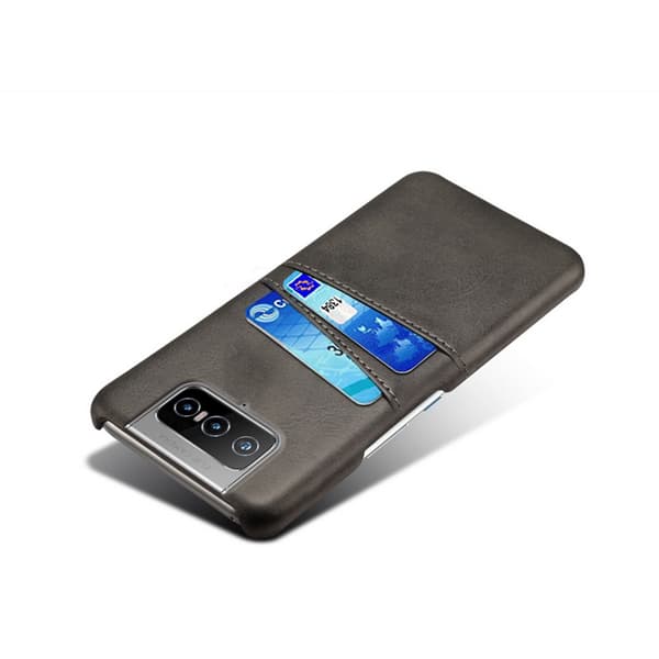 Asus Zenfone 8 Flip Cover Kortholder til to kort Sort