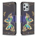 Pikkukuva 1 / 5: iPhone 13/iPhone 13 Pro Kotelo Aihe Glitter Perhoset
