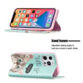 Pikkukuva 4 / 5: iPhone 13/iPhone 13 Pro Kotelo Flip Aihe Hand Up Not Give Up