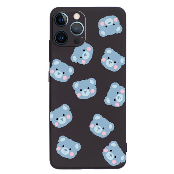 iPhone 13 Pro Kuori Nallekarhuja Musta