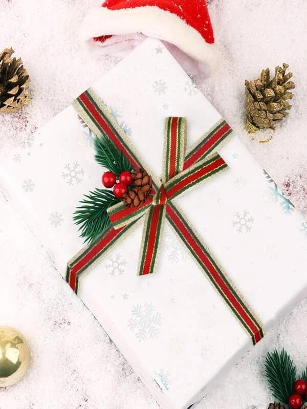 Juldekoration presentsnöre