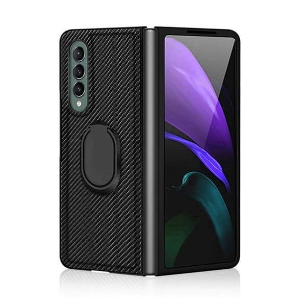 Carbon Ring kotelo Samsung Galaxy Z Fold 3 : väri - musta