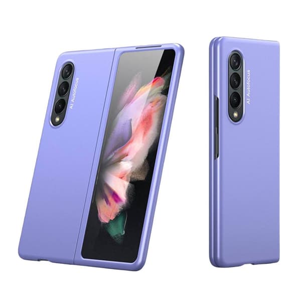 Kova kuori Samsung Galaxy Z Fold 3 : väri - violetti