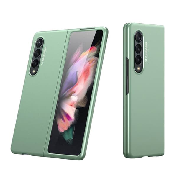 Kova kuori Samsung Galaxy Z Fold 3 : väri - vaaleanvihreä
