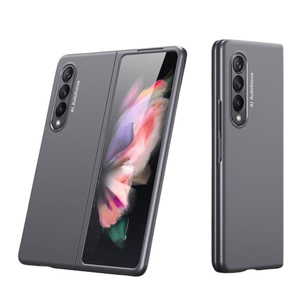 Kova kuori Samsung Galaxy Z Fold 3 : väri - harmaa