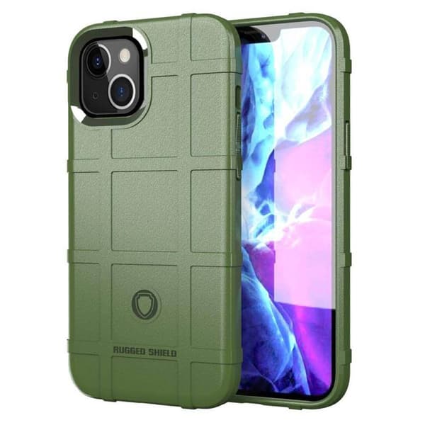 Rugged Shield cover Apple iPhone 13 : farve - grøn