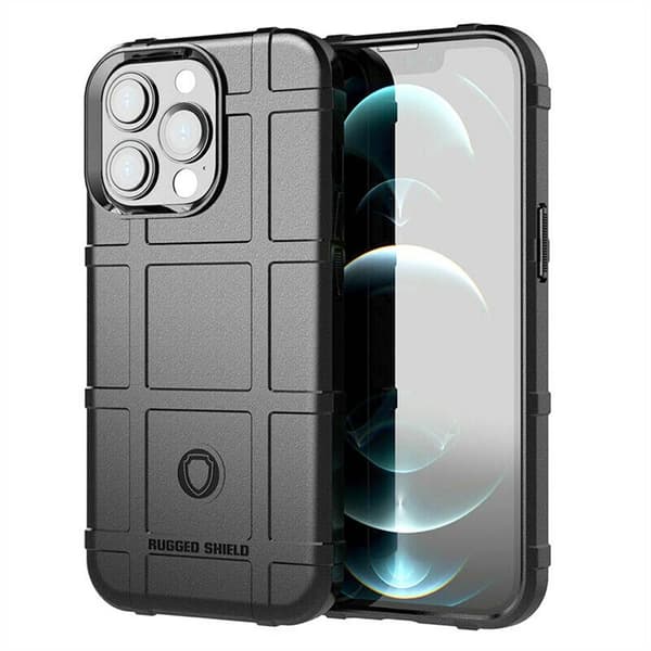Rugged Shield skal Apple iPhone 13 Pro : Färg - Svart