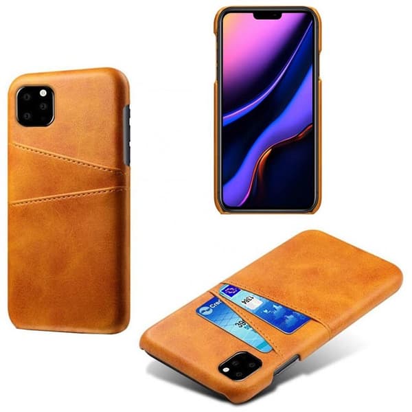 Retro cover med slots Apple iPhone 13 Pro (6.1") : farve - gul