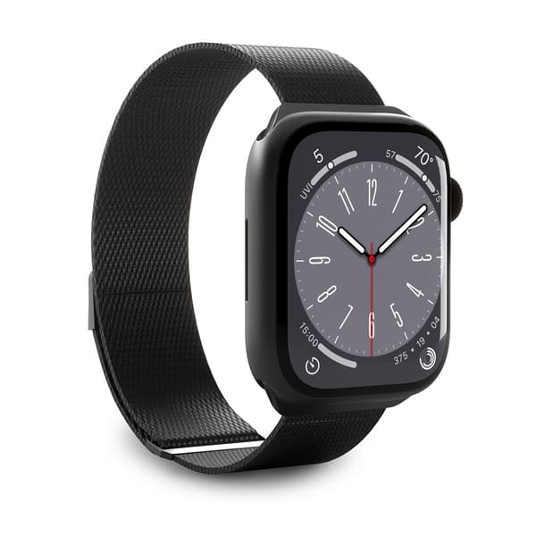 Puro Apple Watch 38/40/41/42mm Ranneke Milanese Musta